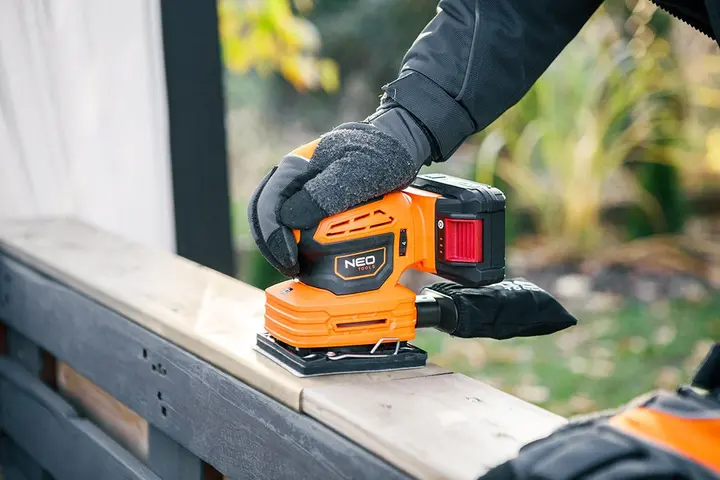 Energy+ 18V 3'ü 1 arada eksantrik zımpara makinesi, akü hariç