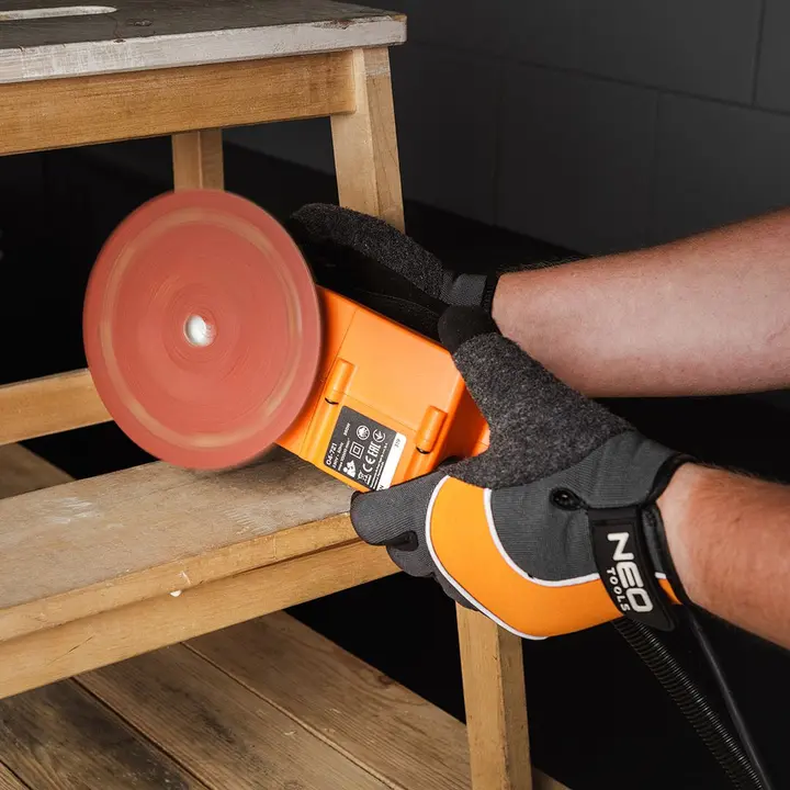 Cırt bantlı zımpara diski 150 mm, P240, 5 adet, 04-721 için 9 delikli