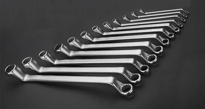 Eğik yıldız anahtarlar 6-32 mm, 12 parçalık set
