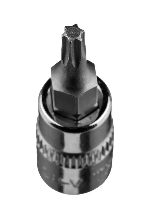 Torx TX15 1/4 lokma üzerine uç, kısa, 37 mm