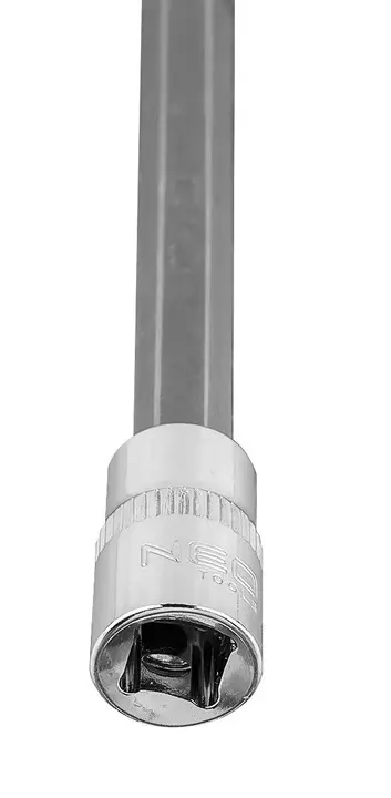 1/4 lokma üzerinde H5 altıgen uç, uzun, 87 mm