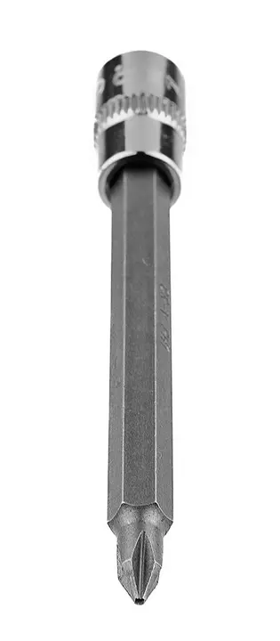 1/4 lokma üzerinde PH1 tornavida ucu, uzun, 87 mm