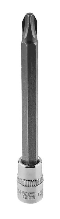 1/4 lokma üzerinde PH3 tornavida ucu, uzun, 87 mm
