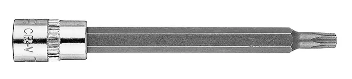 Torx TX25 1/4 lokma üzerine uç, uzun, 87 mm