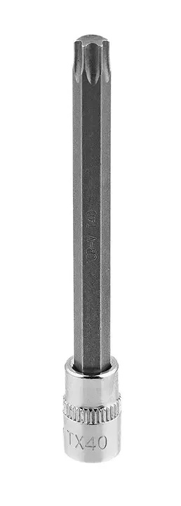 Torx TX40 1/4 lokma üzerine uç, uzun, 87 mm
