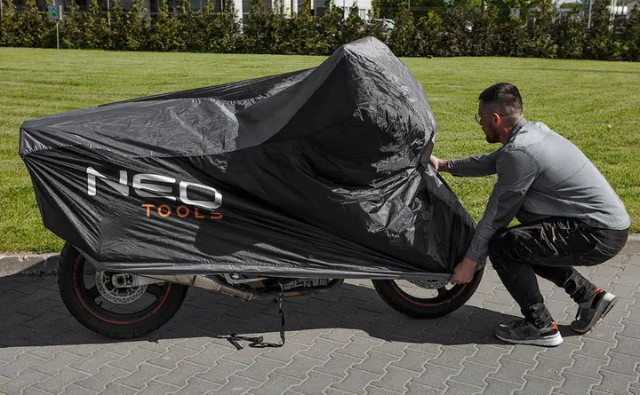 Motosiklet / scooter örtüsü, 246 x 104 x 127 cm, 150°C