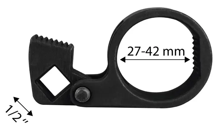 Evrensel rot mafsalı anahtarı, 27 - 42 mm