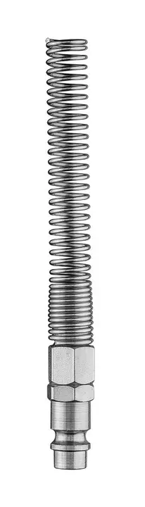 Hortum için hızlı kuplör bağlantısı f 6x8mm - yaylı