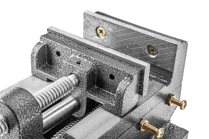 İki eksenli çapraz kızaklı mengene 100 mm