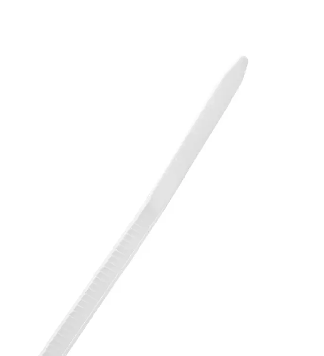 Kablo bağı 2,5 x 200 mm, beyaz, 100 adet