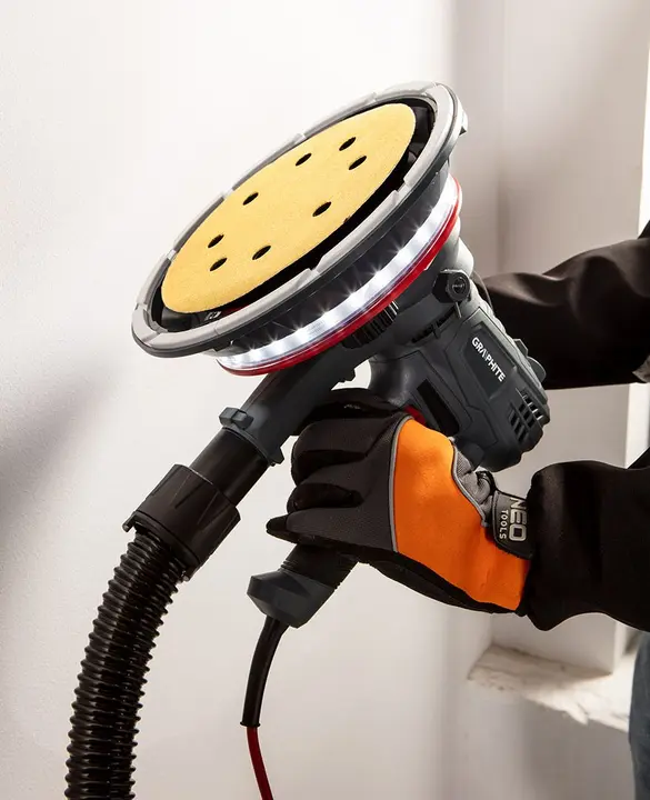 Cırt bantlı zımpara kağıdı 180 mm, K120, 5 adet, 59G263 zımpara makinesi için 8 delikli