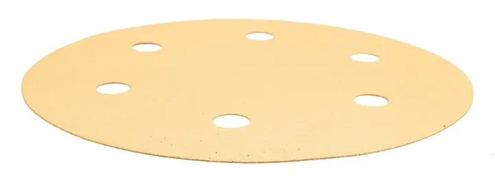 Cırt bantlı zımpara kağıdı 225 mm, K180, 5 adet, 59G264, 59G265 zımpara makinesi için 6 delikli