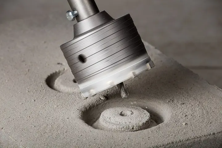 SDS Max adaptör ve kılavuz matkap ucu M22 190 mm