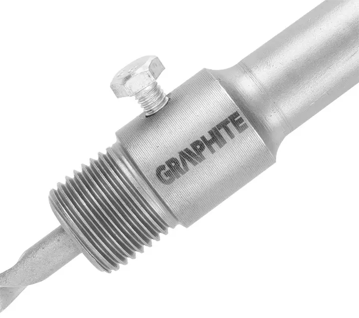 SDS Max delik açma testeresi adaptörü ve kılavuz matkap ucu M22 190 mm