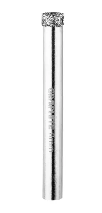 Elmas matkap ucu 5 - 12 mm, kılavuzlu, 6 parça set