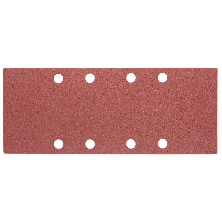 Zımpara kağıdı 93 x 230 mm, K180, 5 adet, delikli