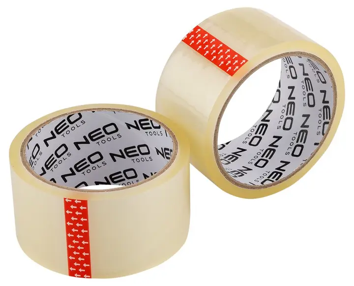Şeffaf koli bandı 48 mm x 40 m, 1+1 set