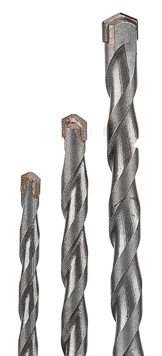Sertleştirilmiş beton matkap ucu seti: 4, 5, 6, 8, 10 mm, 5 parça