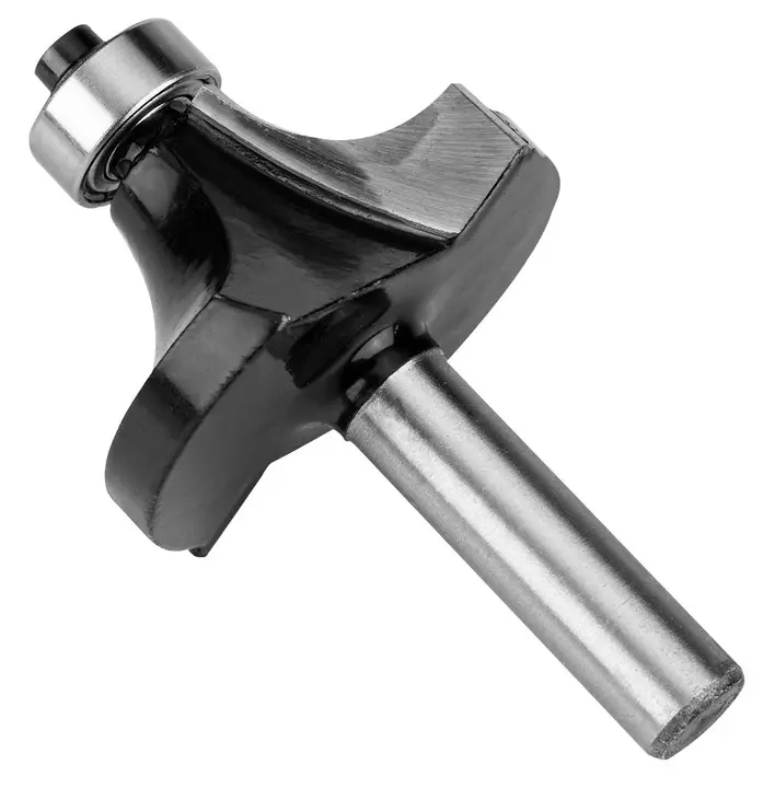 Ahşap için rulmanlı dekoratif freze ucu, widia, 38.1 x 19mm, sap 8 mm