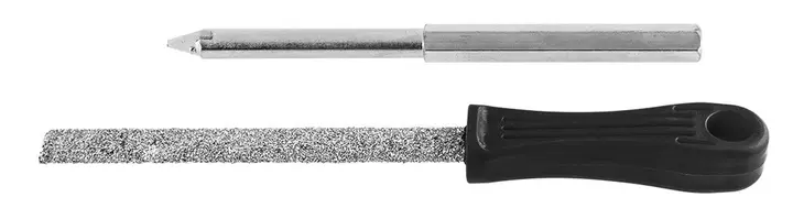 Tungsten karbür delik açma testeresi 32-83 mm, 5 parça set