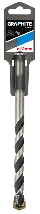 Beton matkap ucu 12 x 150 mm, kelebek uçlu