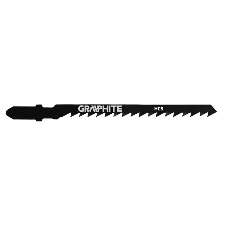 Dekupaj testere bıçağı 75 x 100, 6 TPI, T tipi sap, 2 parçalık set