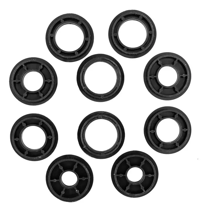 Tel çark fırça 150 x 32 mm, kıvrımlı tel, pirinç kaplı