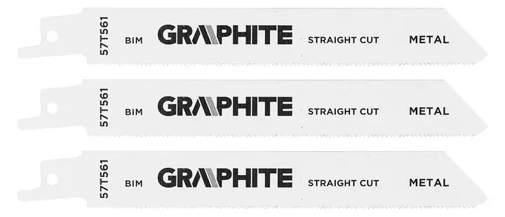 Tilki kuyruğu testere bıçakları, TPI 5, TPI 6, TPI 18, HCS/BIM, 10 parçalık set
