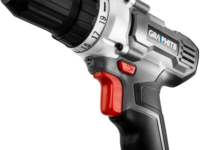 Akülü matkap, Energy+ 18V, Li-Ion, 10 mm mandren, 2 Ah akü, şarj cihazı, karton kutu