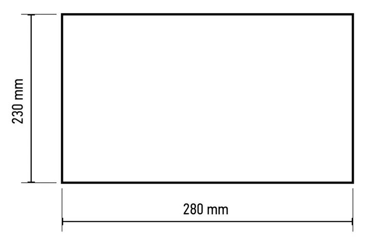 Sarı zımpara kağıdı 230 x 280 mm, P