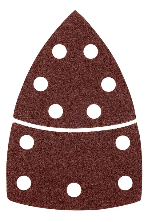Zımpara kağıdı, cırt bantlı, iron 102 x 152 mm, P60, 5 adet, 11 delikli