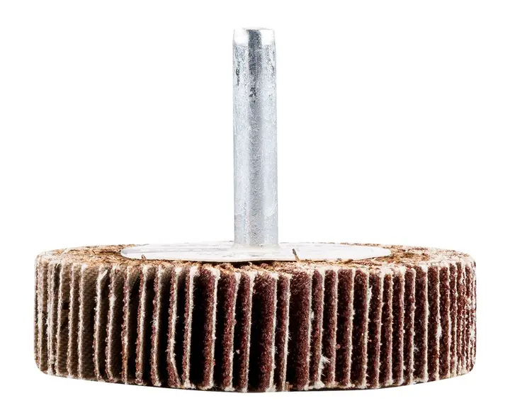 Saplı flap disk 60 x 15 x 6 mm, P