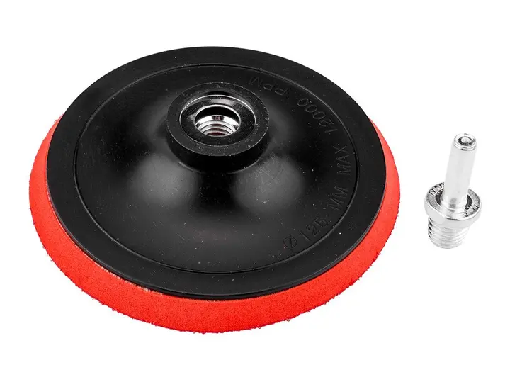 Cırt bantlı disk 125 mm x 8 mm, M14 dişli + 8 mm şaft