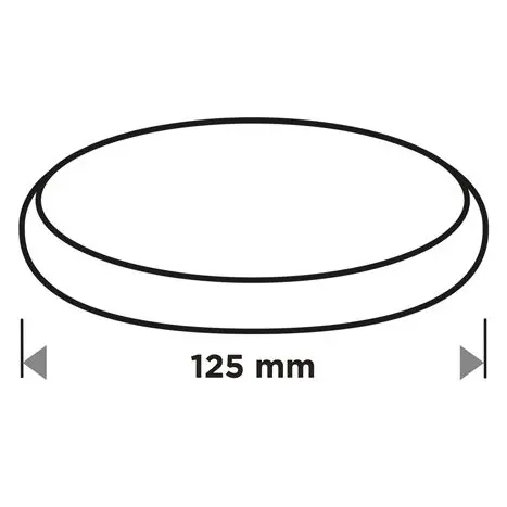 Bağlamalı polisaj halkası 125 mm