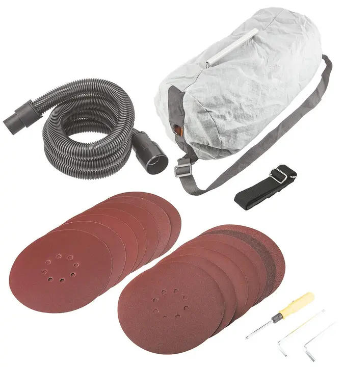Zürafa zımpara makinesi 1050W, disk 225 mm, emme sistemli