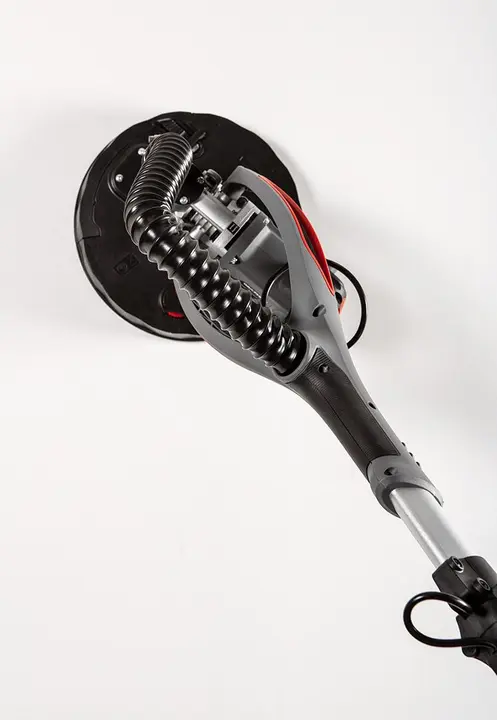Zürafa zımpara makinesi 710W, 215 mm, yuvarlak ve üçgen taban, el feneri