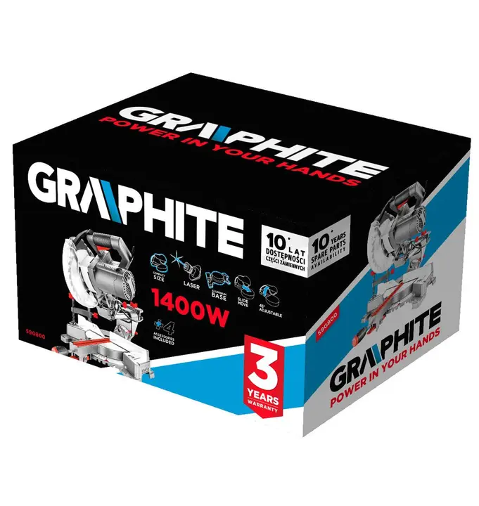 Gönye kesme makinesi 1400W, bıçak 185mm