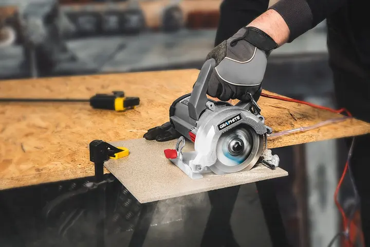 Taş ve seramik kesme makinesi 1400W, 125 mm