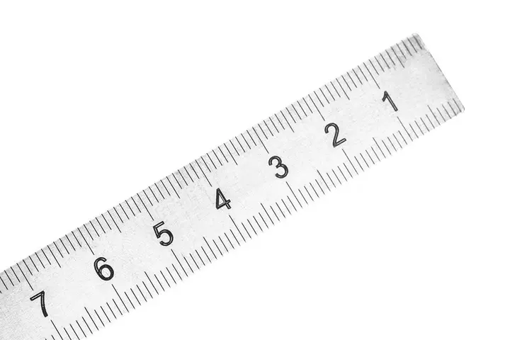 Cetvelli açı ölçer 100 mm, paslanmaz çelik