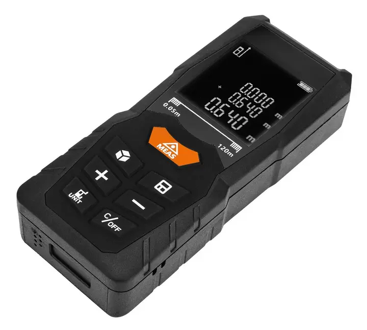 Lazer mesafe ölçer, 80 m menzil, IP54