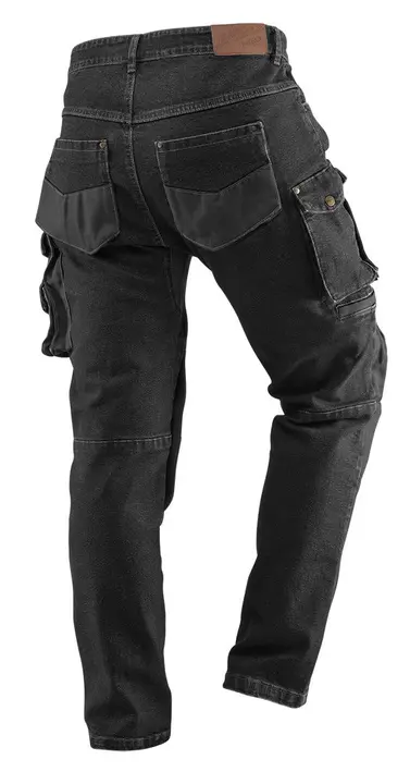 İş pantolonu DENIM, siyah