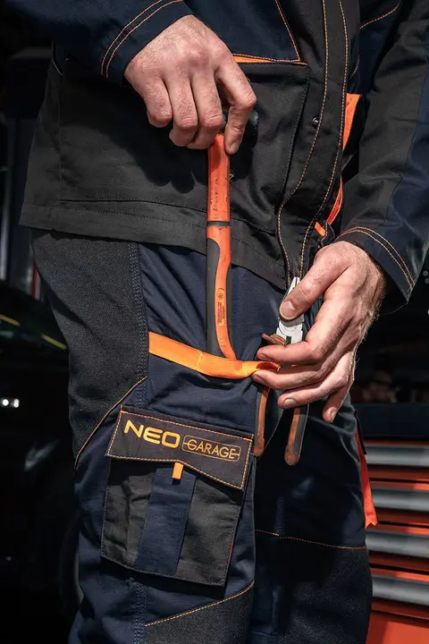 Neo Garage iş pantolonu, %100 ripstop pamuklu
