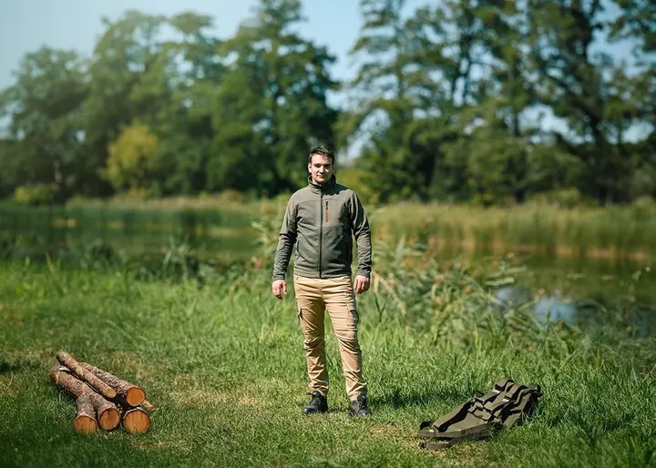 OUTDOOR iş pantolonu, jogger tipi, bej