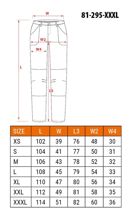 Mix&Match iş pantolonu, 4 yönlü esnek, siyah-yeşil