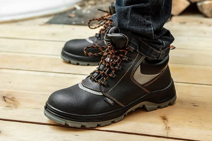 İş botu, deri, S1P SRA, 47 numara, CE