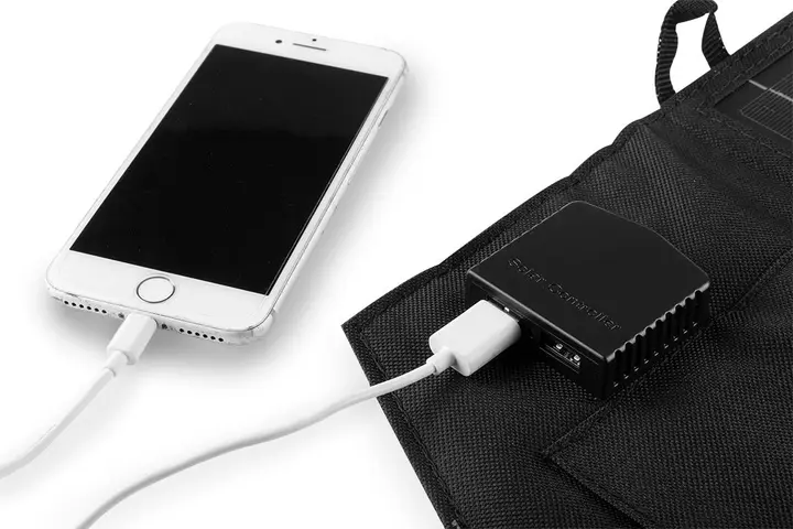 Taşınabilir güneş paneli 15W, güneş enerjili şarj cihazı