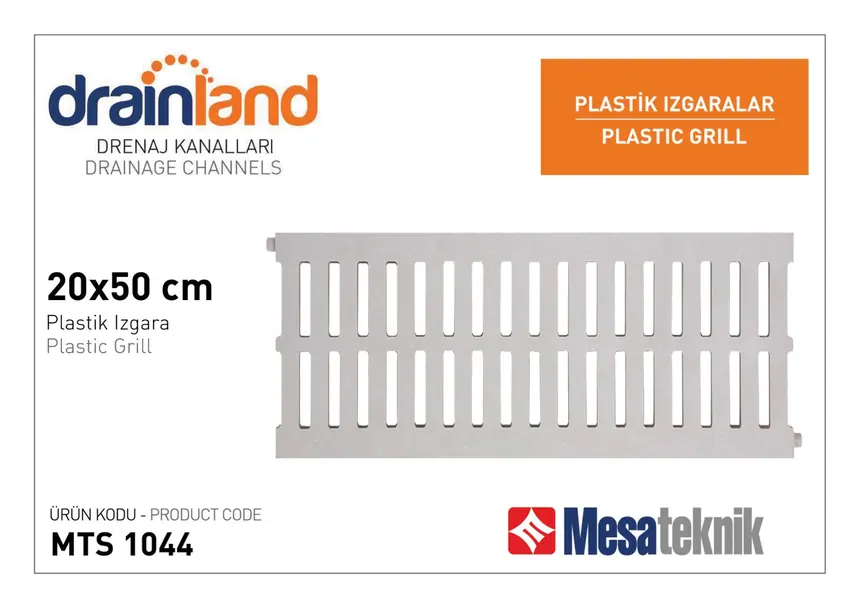 MTS 1042 Genişlik 20 cm Derinlik 12 cm Uzunluk 50 cm