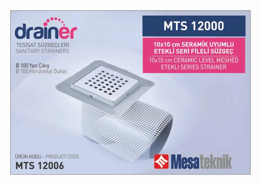 MTS 12000 Etekli Serisi Fileli 10 cm
