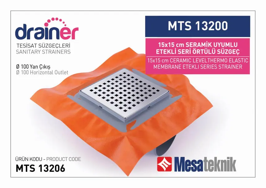 MTS 13200 Etekli Serisi Örtülü 15 cm