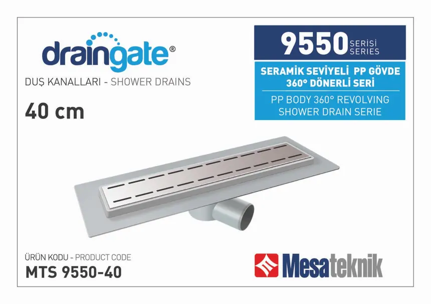 MTS 9550 Seramik Seviyeli 360º Dönerli Seri